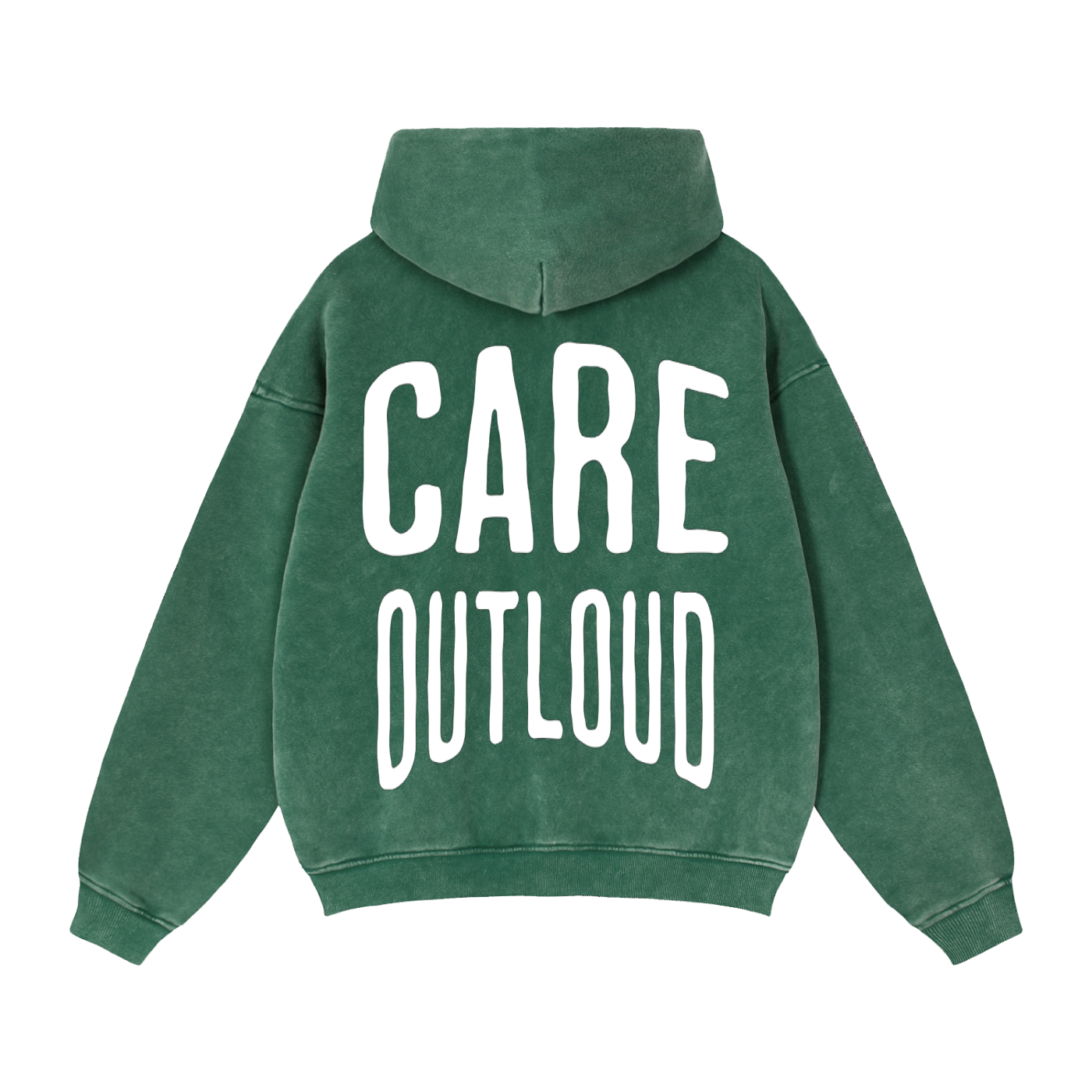 CARE OUTLOUD Zip Hoodie