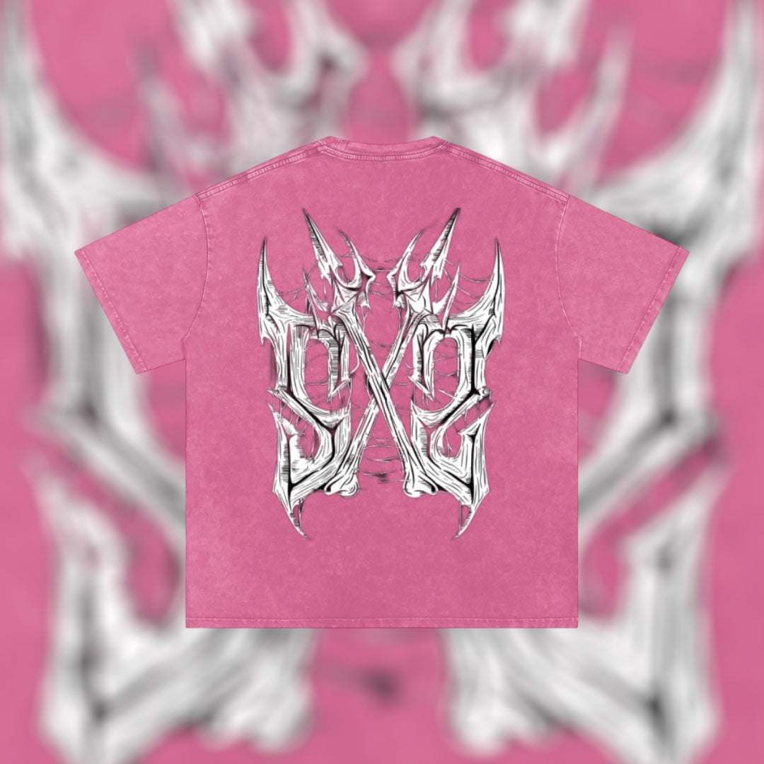 SXS White Bones Logo Tee