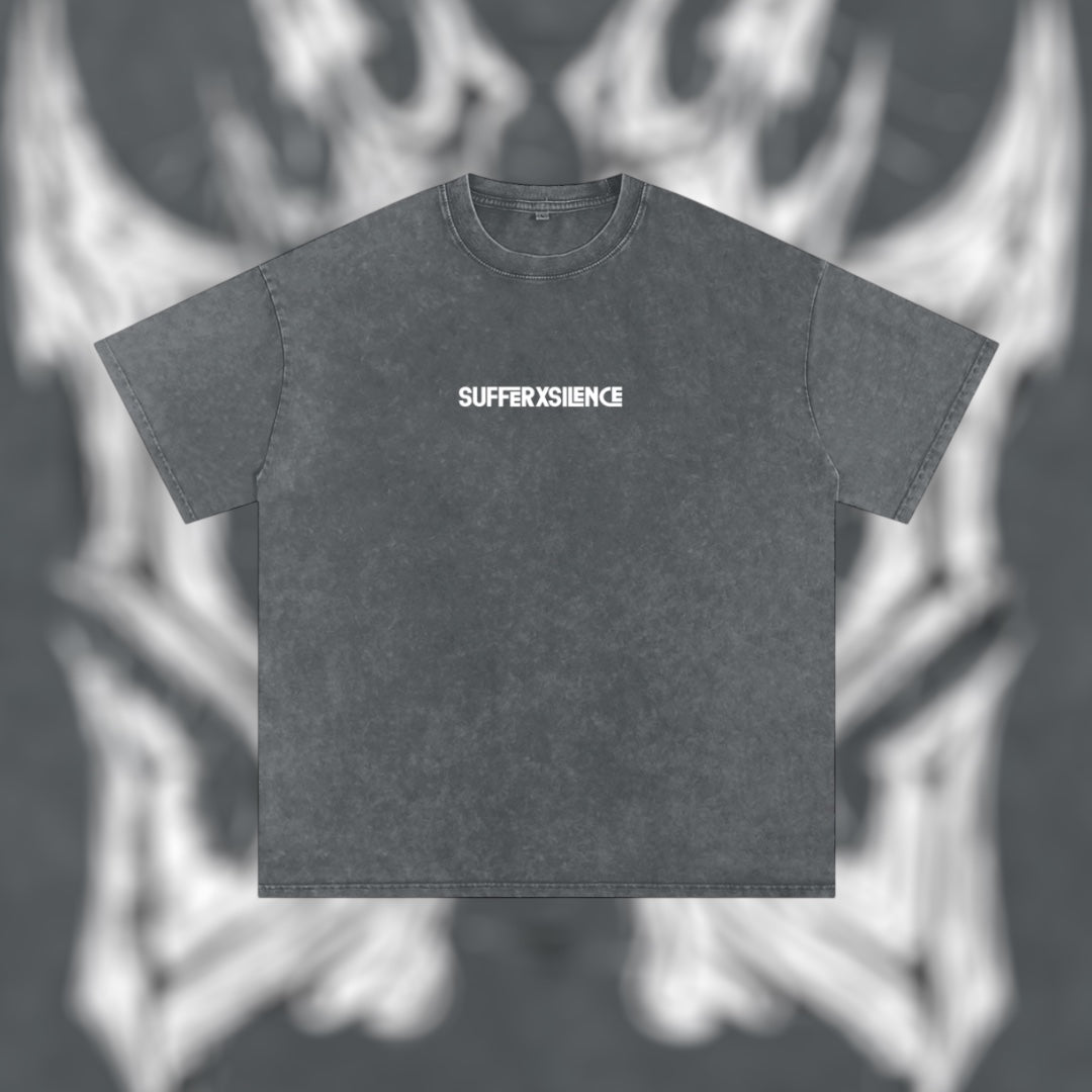 SXS White Bones Logo Tee