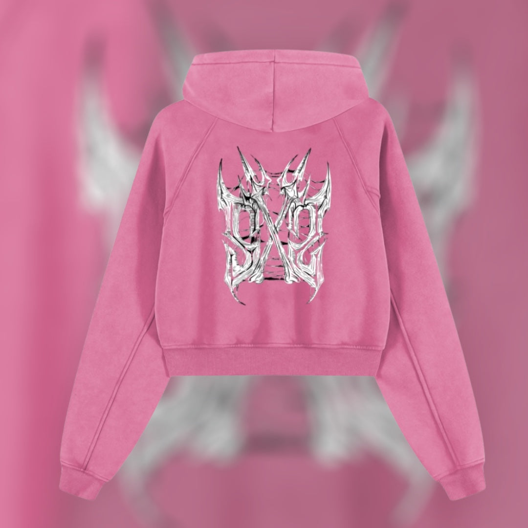 SXS Cropped Hoodie